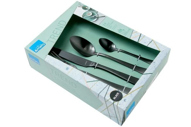Amefa Austin 1410 24-piece Cutlery Set Matt, Black 5 Amefa Austin 1410 24-piece Cutlery Set Matt, Black - Image 3