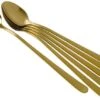 Amefa Austin 1410 Six Sorbet Spoons/Latte Macchiato Spoons, Matt Gold -Kitchen Knife Store AM1410AUTR06AV6 01 amefa