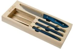 Amefa Hercule XL 4917 Blue Pakka Wood, Four Steak Knives -Kitchen Knife Store AM4917BLWA07SK8 06 amefa