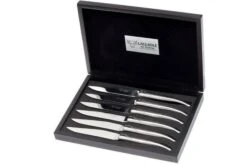 Laguiole En Aubrac Steak Knife Set 6-pcs Polished Stainless Steel