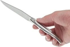 Laguiole En Aubrac Steak Knife Set 6-pcs Polished Stainless Steel -Kitchen Knife Store AU6MC99IBI 06 laguiole en aubrac steakmesset au6mc99ibi 06