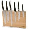 Laguiole En Aubrac Gourmet COL99CUIGOEBIB 6-piece Knife Set Ebony Wood With Knife Block -Kitchen Knife Store AUCOL99CUIGOEBIB 01 laguiole en aubrac