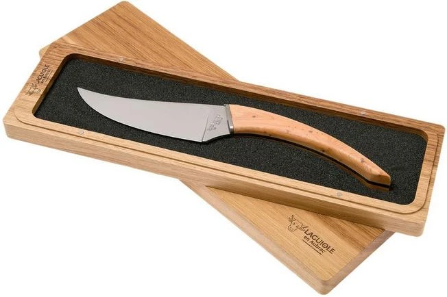 Laguiole En Aubrac Le Buron Cheese Knife Juniper Wood, KMF99GEI 3 Laguiole En Aubrac Le Buron Cheese Knife Juniper Wood, KMF99GEI
