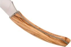 Laguiole En Aubrac Le Buron Cheese Knife Olive Wood, KMF99OLI -Kitchen Knife Store AUKMF99OLI 05 laguiole en aubrac aukmf99oli 05