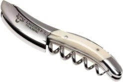 Laguiole En Aubrac Sommelier Knife Shiny Bone White LSI1