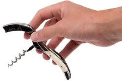 Laguiole En Aubrac Sommelier Knife Shiny Bone White LSI1 -Kitchen Knife Store AUSOM99OSI LSI1 04 laguiole en aubrac ausom99osi lsi1 04