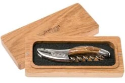 Laguiole En Aubrac Waiter's Knife Aubrac-wood Polished, SOM99WAI-LSJ1 -Kitchen Knife Store AUSOM99WAILSJ1 05 laguiole en aubrac ausom99wailsj1 05