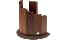 Böker Makassar 030402 Knife Block For 7 Knives, Brown -Kitchen Knife Store BO030402 00 boker messenblok bo030402 01