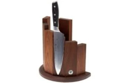 Böker Makassar 030402 Knife Block For 7 Knives, Brown -Kitchen Knife Store BO030402 00 boker messenblok bo030402 02