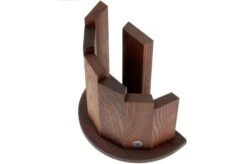 Böker Makassar 030402 Knife Block For 7 Knives, Brown -Kitchen Knife Store BO030402 00 boker messenblok bo030402 03