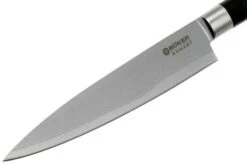Böker Damast Black Utility Knife 14.5 Cm 130414DAM 11 Böker Damast Black Utility Knife 14.5 Cm 130414DAM -Kitchen Knife Store BO130414DAM 03 boker damast
