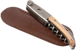 Claude Dozorme Clos Laguiole Corkscrew, Olive Wood -Kitchen Knife Store CD1 60 126 89 05 claude dozorme cd1 60 126 89 05