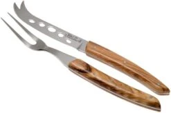 Claude Dozorme Cheese Knife Set Soft Cheese, Olive Wood -Kitchen Knife Store CD2 90 030 89 04 claude dozorme v202003 1