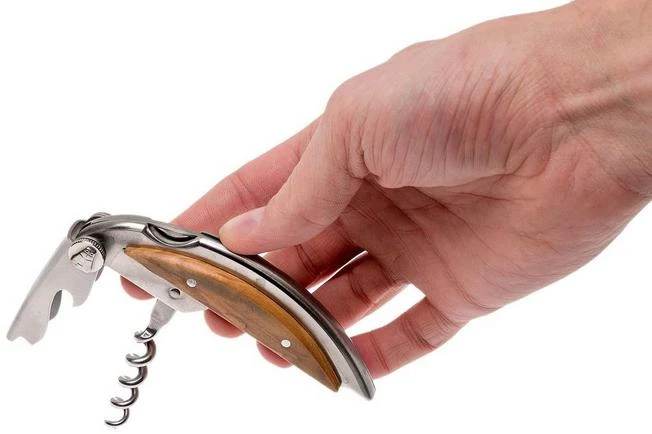 Claude Dozorme Haute Cuisine Corkscrew, Olive Wood 7 Claude Dozorme Haute Cuisine Corkscrew, Olive Wood - Image 5