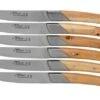 Claude Dozorme Le Thiers Art Deco Steak Knife Set 6-piece, Juniper 1 Claude Dozorme Le Thiers Art Deco Steak Knife Set 6-piece, Juniper -Kitchen Knife Store CD5 90 001 47MI 01 claude dozorme