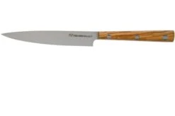 Due Cigni Hakucho Steak Knife 12 Cm, Olive Wood
