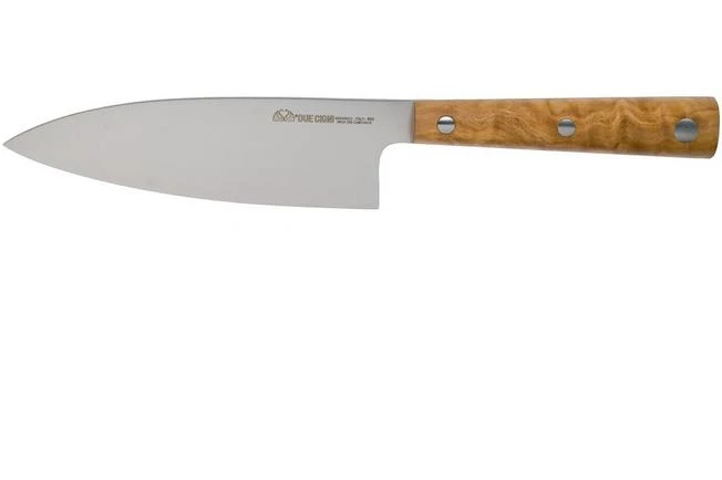Due Cigni Hakucho Deba 16.5 Cm, Olive Wood 3 Due Cigni Hakucho Deba 16.5 Cm, Olive Wood