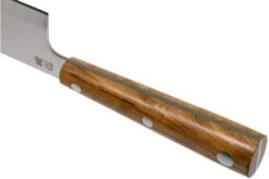 Due Cigni Hakucho Deba 16.5 Cm, Olive Wood 10 Due Cigni Hakucho Deba 16.5 Cm, Olive Wood -Kitchen Knife Store DG2C503OL 04 due cigni