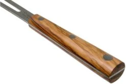 Due Cigni Hakucho Meat Fork 18.5 Cm, Olive Wood -Kitchen Knife Store DG2C511OL 04 due cigni