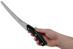 Due Cigni Arne Line Bread Knife 23 Cm, Black -Kitchen Knife Store DG2C903 06 due cigni arne