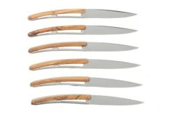 Deejo Grand Siecle 6AB000106 Olive Wood, 6-piece Steak Knife Set 15 Deejo Grand Siecle 6AB000106 Olive Wood, 6-piece Steak Knife Set -Kitchen Knife Store DJ6AB000106 03 deejo