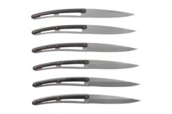 Deejo Japanese 6FB000105 Ebony Wood, 6-piece Steak Knife Set 15 Deejo Japanese 6FB000105 Ebony Wood, 6-piece Steak Knife Set -Kitchen Knife Store DJ6FB000105 03 deejo