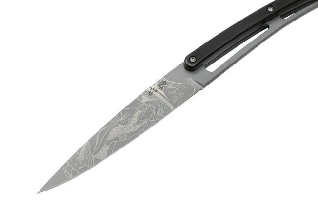 Deejo Japanese 6FB000105 Ebony Wood, 6-piece Steak Knife Set 9 Deejo Japanese 6FB000105 Ebony Wood, 6-piece Steak Knife Set - Image 7