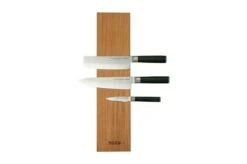 Eden Vertical Magnetic Knife Strip Oak, 50 X 12 Cm -Kitchen Knife Store EQMKH012 03 eden