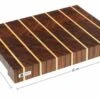 Eden Chopping Board American Walnut EQP004-3727 -Kitchen Knife Store EQP004 3727 01 eden snijplank eqp004 3727 d1