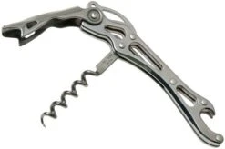 Fox Waiter's Corkscrew Stainless Steel -Kitchen Knife Store FOVM 1 INOX 02 due cigni