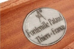 2-pc Black Horn Tip Fontenille Pataud Steak Knives -Kitchen Knife Store FPLTC2PCN 03 fontenille pataud fpltc2pcn steakmessenset buffel d3