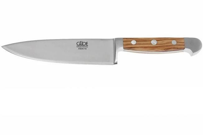 Güde Alpha Olive Chef's Knife, X805/16 3 Güde Alpha Olive Chef's Knife, X805/16