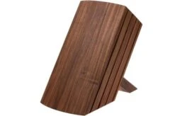 Kai Shun Knife Block, Walnut Wood, DM-0810 -Kitchen Knife Store KADM 0810 04 kai shun kadm 0810 04