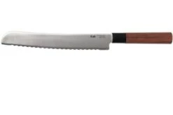 Kitchen Knife Store 5 Kai Seki Magoroku Redwood Bread Knife 0225B 22,5 Cm