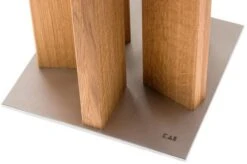 Kai Stonehenge Magnetic Knife Block, Stainless Steel/oak, STH-3 -Kitchen Knife Store KASTH 3 03 kai stonehenge kasth 3 03
