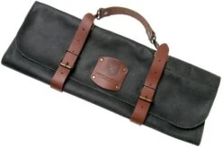 Knivesandtools Leather Knife Bag Utah Black 45x47