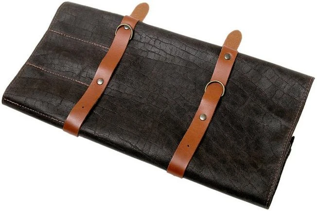 Knivesandtools Knife Bag Leather Utah Choco 45x47 4 Knivesandtools Knife Bag Leather Utah Choco 45x47 - Image 2