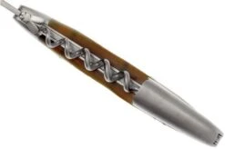 Forge De Laguiole SOM1CASAT, Sommelier Knife Matted, Aubrac-cow Horn -Kitchen Knife Store LASOM1CASAT 04 forge de laguiole kelnersmes lasom1casat 04