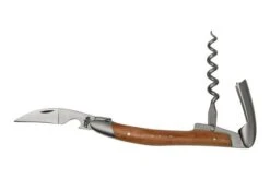 Forge De Laguiole SOMCE Waiter's Corkscrew With Sheath, Vine Wood
