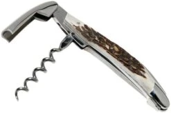 Forge De Laguiole SOMCF Stag Horn Waiter's Corkscrew -Kitchen Knife Store LASOMCF 02 forge de laguiole