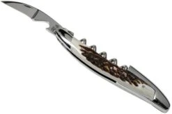Forge De Laguiole SOMCF Stag Horn Waiter's Corkscrew -Kitchen Knife Store LASOMCF 03 forge de laguiole