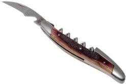 Forge De Laguiole SOMCHB Waiter's Corkscrew, Matted Oak -Kitchen Knife Store LASOMCHB 03 forge de laguiole lasomchb 03