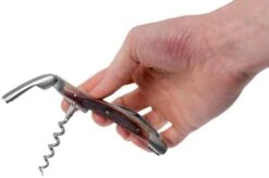 Forge De Laguiole SOMCHB Waiter's Corkscrew, Matted Oak -Kitchen Knife Store LASOMCHB 04 forge de laguiole lasomchb 04