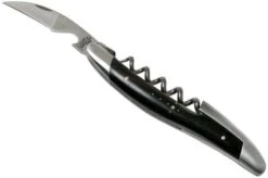 Forge De Laguiole SOMEB Ebony Waiter's Corkscrew -Kitchen Knife Store LASOMEB 03 forge de laguiole