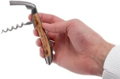 Forge De Laguiole SOMGE2 Waiter's Corkscrew Matted Juniper -Kitchen Knife Store LASOMGE2 05 forge de laguiole lasomge2 05