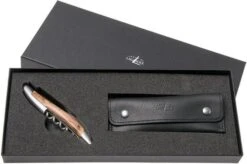 Forge De Laguiole SOMGE2 Waiter's Corkscrew Matted Juniper -Kitchen Knife Store LASOMGE2 07 forge de laguiole lasomge2 07