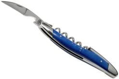 Forge De Laguiole SOMTCBLE Blue Waiter's Corkscrew -Kitchen Knife Store LASOMTCBLE 03 forge de laguiole