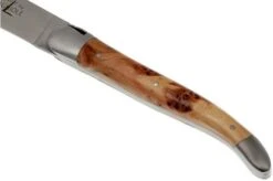 Forge De Laguiole, T62MINBOISSAT, Matted With 6 Types Of Wood -Kitchen Knife Store LAT62MINBOISSAT 04 forge de laguiole steakmesset lat62minboissat 04