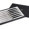 Forge De Laguiole, T62MINTCNOI, Micarta Steak Knife Set 2 Forge De Laguiole, T62MINTCNOI, Micarta Steak Knife Set -Kitchen Knife Store LAT62MINTCNOI 01 forge de laguiole lat62mintcnoi 01