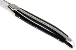 Forge De Laguiole, T62MINTCNOI, Micarta Steak Knife Set -Kitchen Knife Store LAT62MINTCNOI 05 forge de laguiole lat62mintcnoi 05